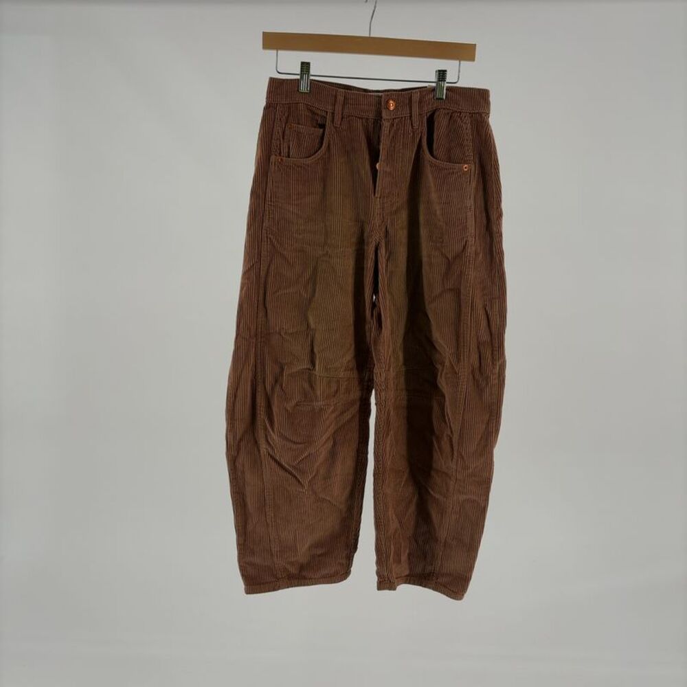 Free People Good Luck Cord Barrel Jeans